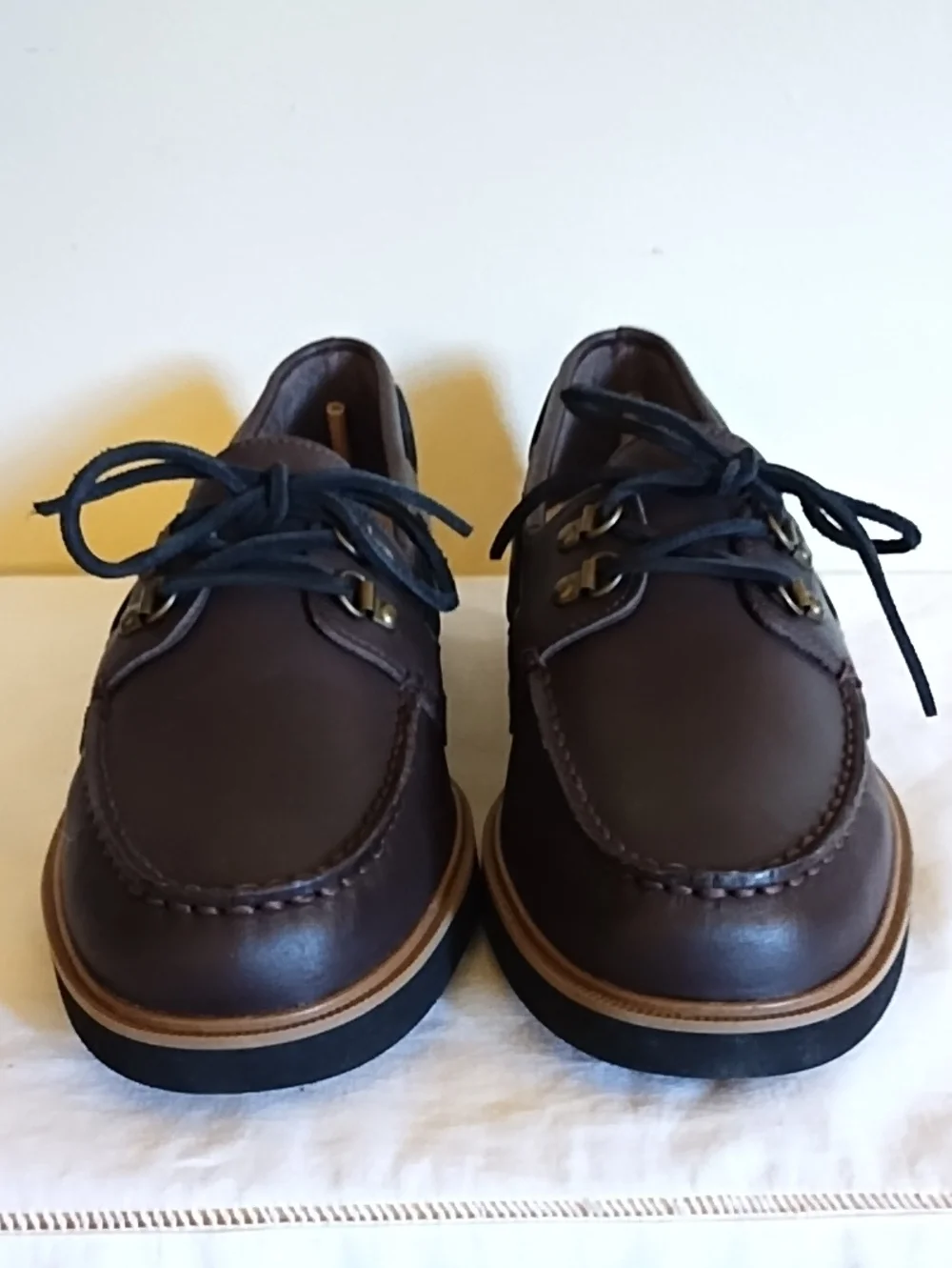 SPERRY SHOES - MEN'S-DARK BROWN, SZ 12 - NEW IN BOX
